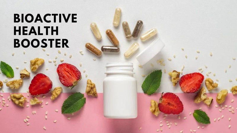 Bioactive health booster with antioxidants ORAC value