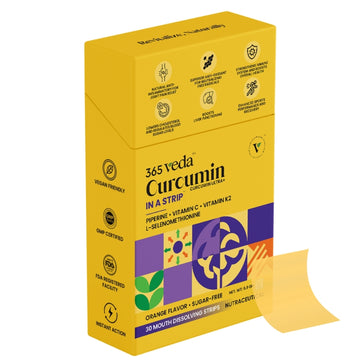 Curcumin In A Strip™ | For Pain Relief, Immunity, Liver Support and Sports Performance