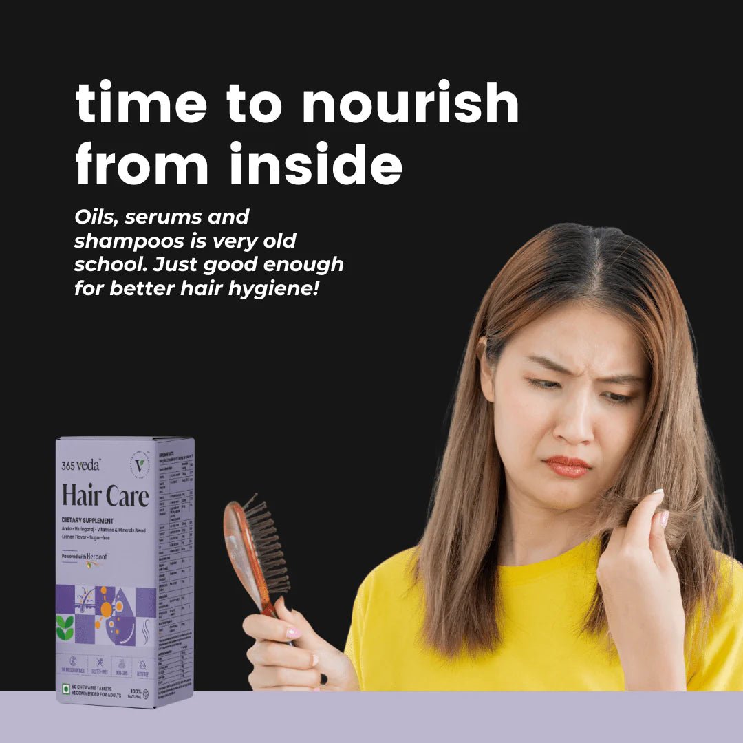 Hair care supplement for internal hair fall solution
