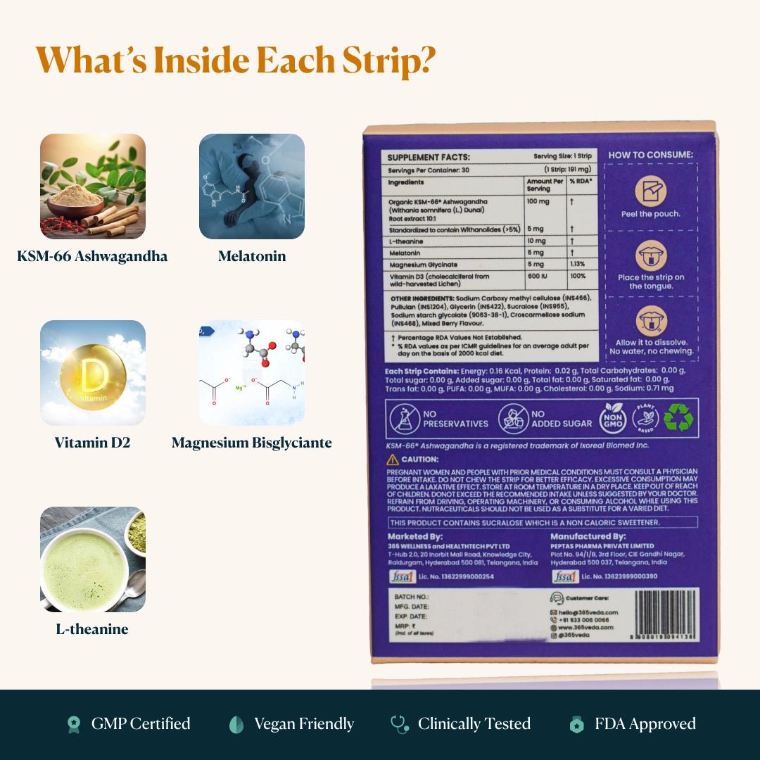 Ashwagandha - Stress Relief & Sleep Support