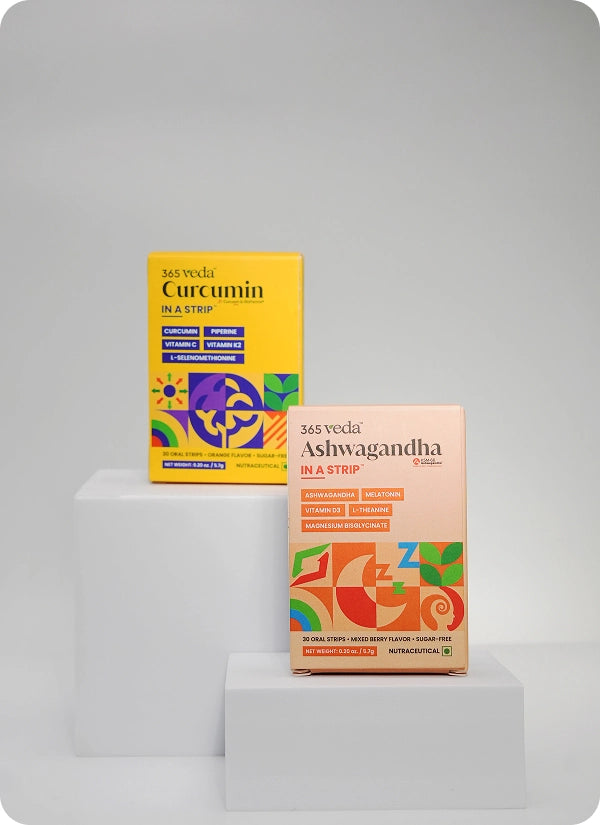 Curcumin In A Strip™ & Ashwagandha in a Strip™