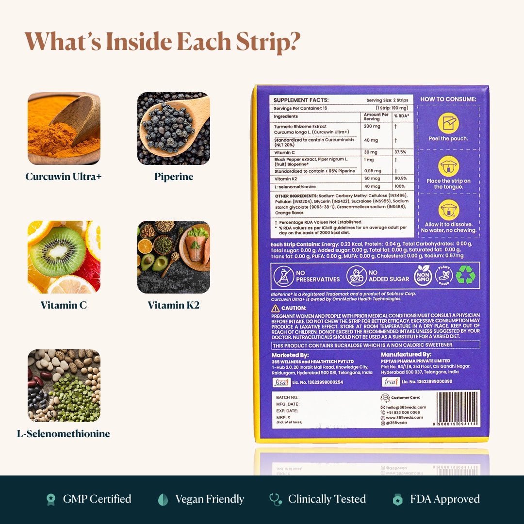 Curcumin - Pain Relief & Immune Support