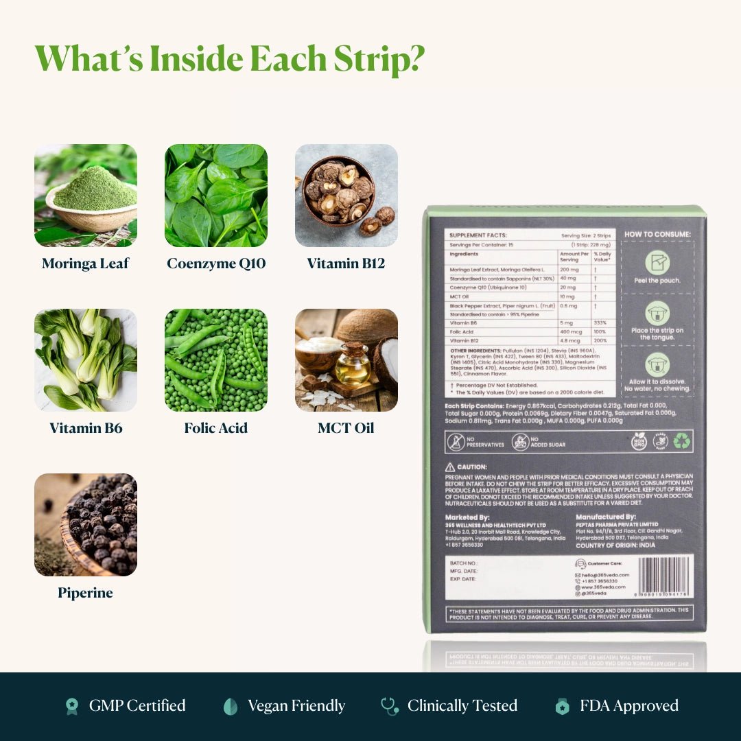 Moringa - Non-caffeinated Energy Boost